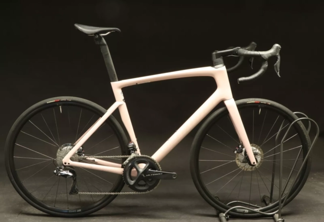 USED - 2021 Specialized Tarmac SL7 Expert UDi2 11s Carbon Bike 58cm Blush Pink Demo