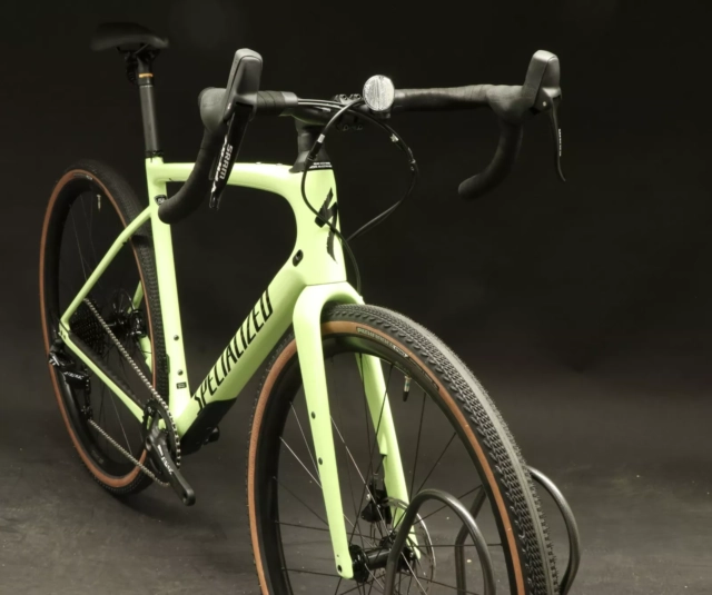 USED - 2022 Specialized Diverge Sport Carbon Bike 58cm Apex 1x11s Gloss Limestone Demo - Image 3