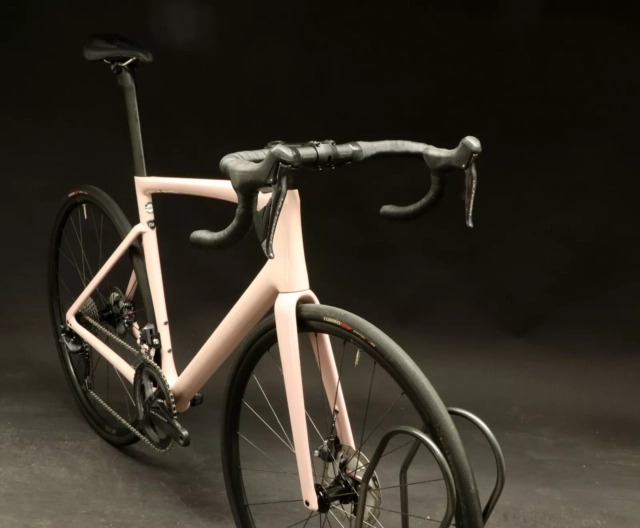 USED - 2021 Specialized Tarmac SL7 Expert UDi2 11s Carbon Bike 58cm Blush Pink Demo - Image 2