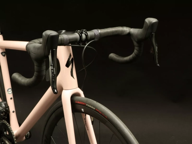 USED - 2021 Specialized Aethos Pro SRAM Force eTap AXS 12s Bike 56cm Blush Pink Demo - Image 3
