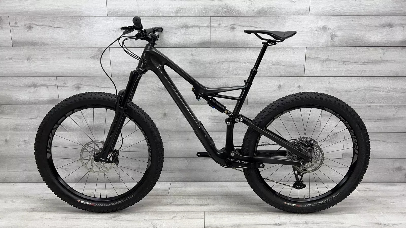 2017 Specialized Stumpjumper FSR Pro Carbon 6Fattie Mountain Bike - Large - Image 2